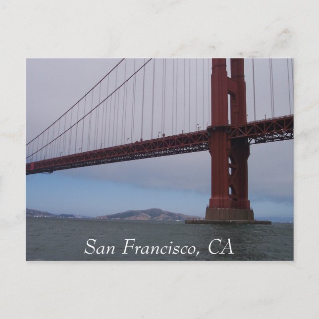 Carte postale Golden Gate Bridge (Devant)