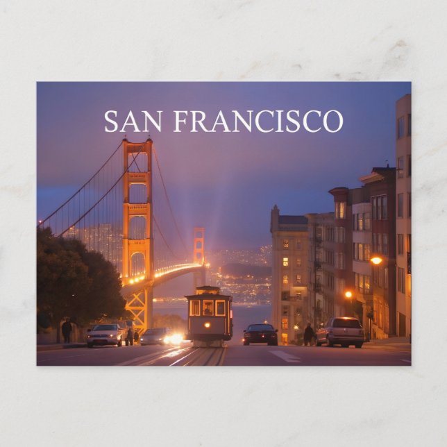 Carte Postale Golden Gate Bridge Californie - San Francisco (Devant)