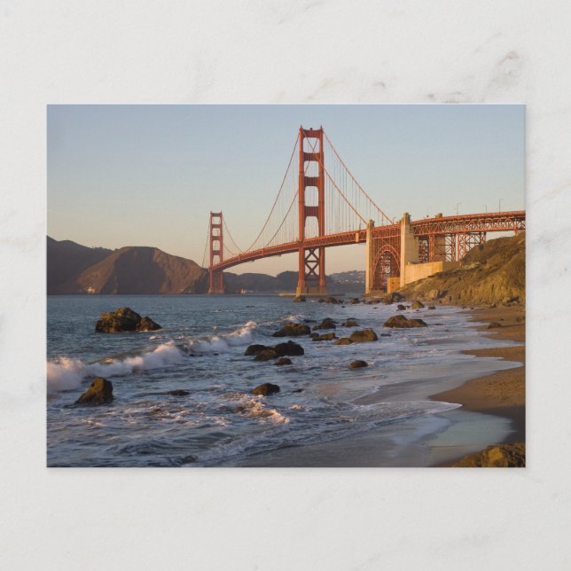 Carte Postale Golden Gate Bridge de Baker Beach (Devant)