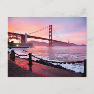 Carte Postale Golden Gate Bridge, photo pittoresque,