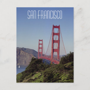 Carte Postale Golden Gate Bridge, San Francisco