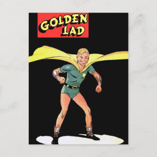 Carte postale Golden Lad