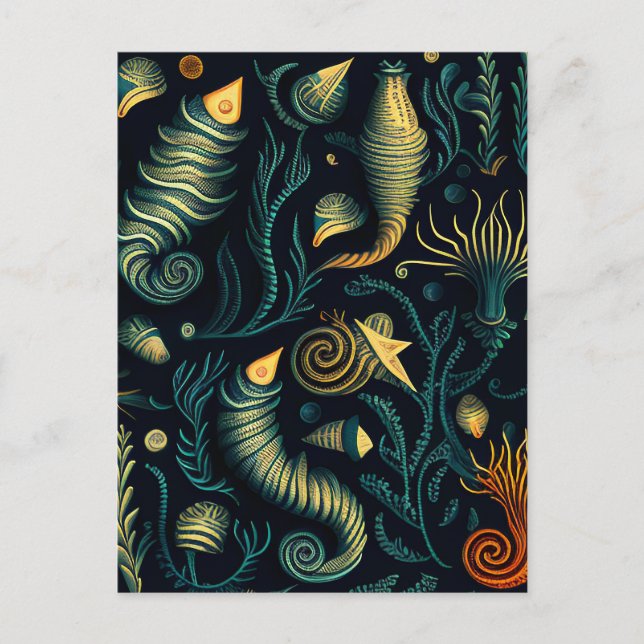 Carte Postale Golden Reefs (Devant)