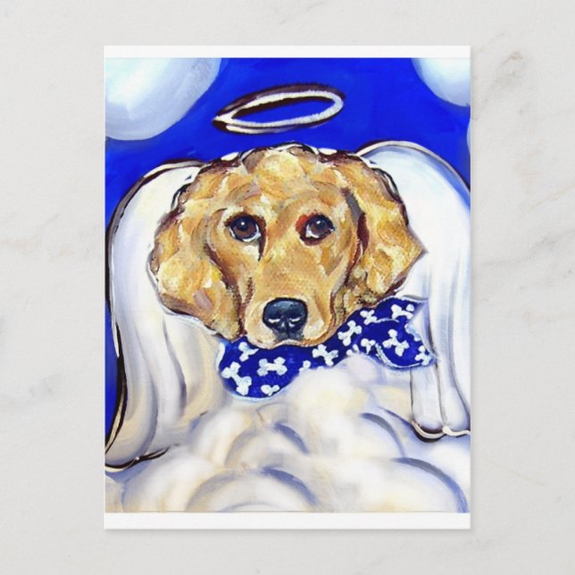 Carte Postale Golden Retriever (Devant)