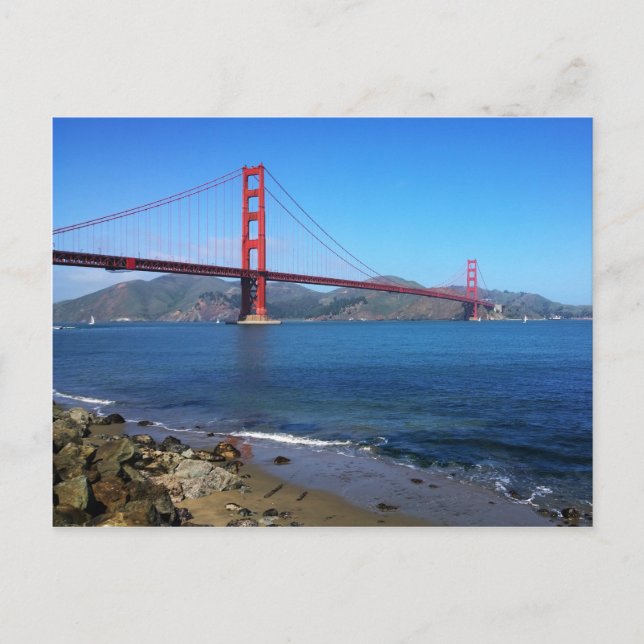 Carte Postale Golden State Bridge - San Francisco, Californie (Devant)