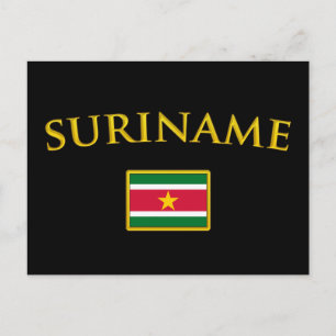 Carte Postale Golden Suriname