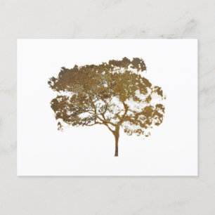 carte postale GOLDEN TREE STYLE DESIGN