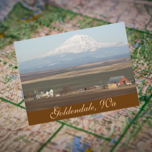 Carte Postale Goldendale Farming Valley, Washington Photo de voy