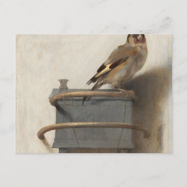 Carte Postale Goldfinch Par Carel Fabritius (Devant)