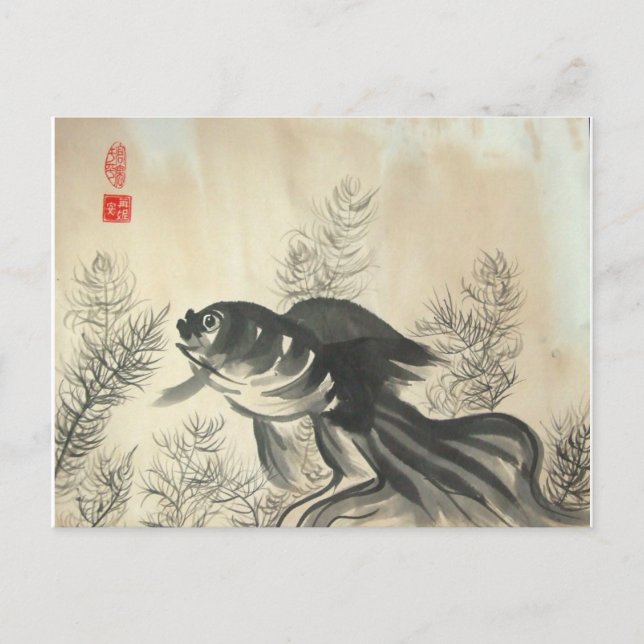 Carte postale Goldfish (Devant)