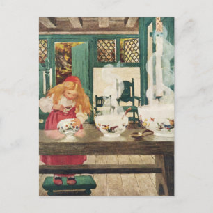 Carte Postale Goldilocks et les trois ours