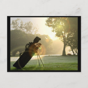 Carte postale Golf
