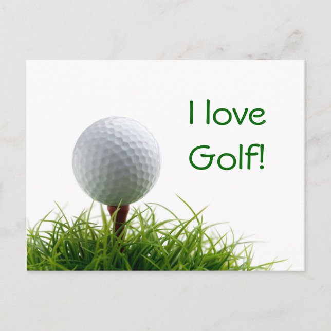 Carte Postale Golf (Devant)
