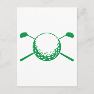 Carte Postale Golf