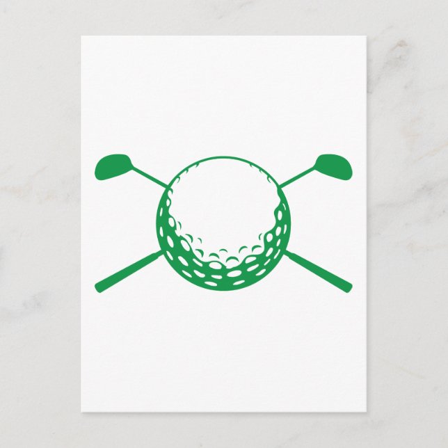 Carte Postale Golf (Devant)
