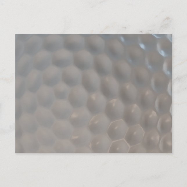 Carte Postale Golf Ball Texture Motif (Devant)