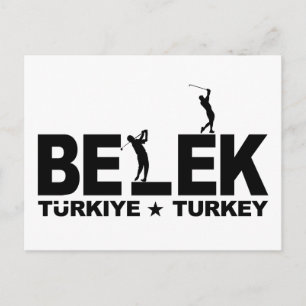 Carte postale GOLF BELEK - personnalisable