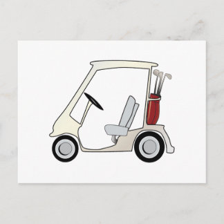 Carte Postale golf_cart