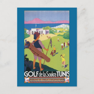 Carte Postale Golf de la Soukra Tunis