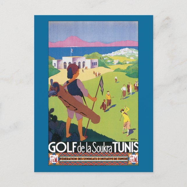 Carte Postale Golf de la Soukra Tunis (Devant)