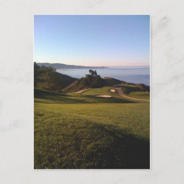CARTE POSTALE GOLF EN CALIFORNIE (Devant)
