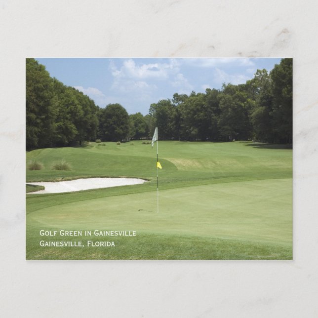 Carte postale Golf Green (Devant)