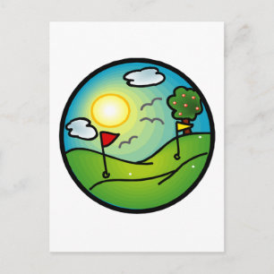 Carte Postale Golf Lover