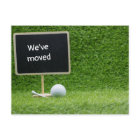 Golf nous avons déménagé dans une nouvelle maison 