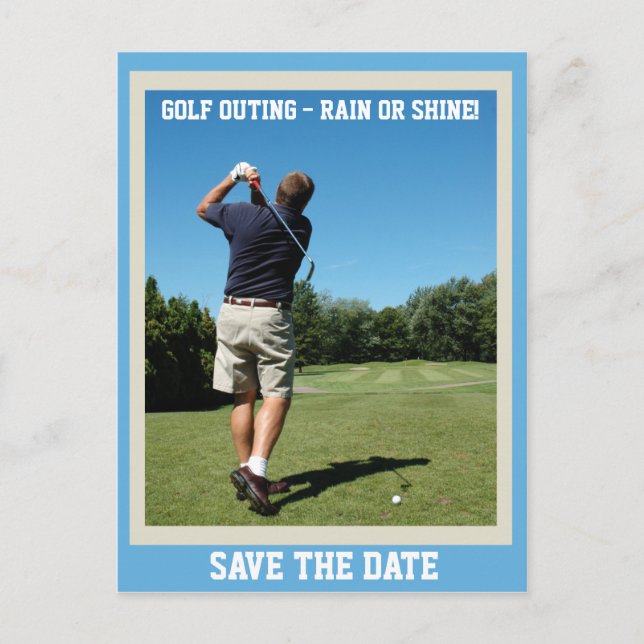 Carte postale Golf Outing (Devant)