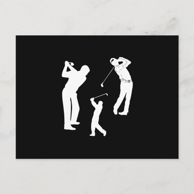 Carte Postale Golf Pro (Devant)