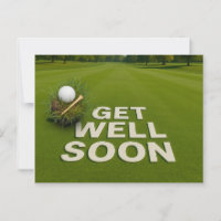 Golf Prompt rétablissement envoie des vœux pour go