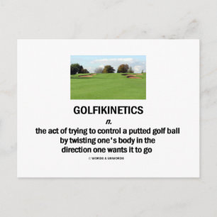 Carte Postale Golfikinétique