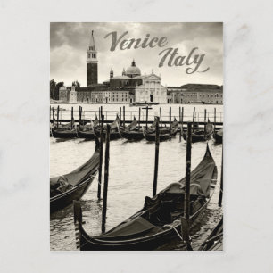 Carte Postale Gondolas à Venise