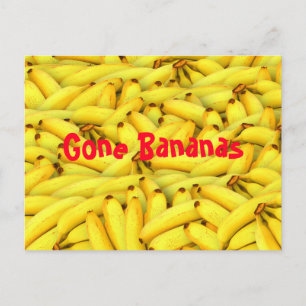Carte Postale Gone Bananas