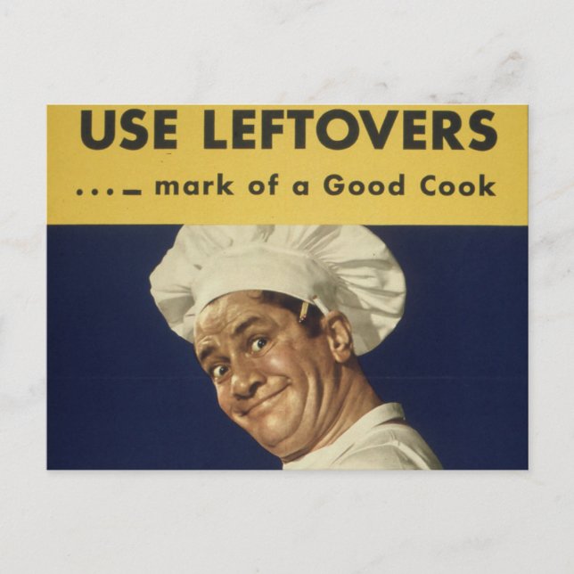 Carte Postale Good Cook - Carton Vintage (Devant)