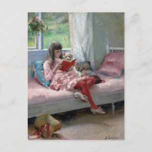 Carte Postale Good Friends par Albert Edelfeel 1881