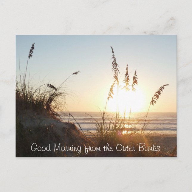 Carte postale Good Morning - Outer Banks, NC (Devant)