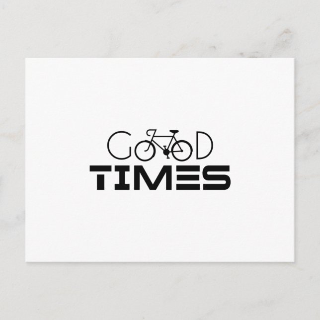 CARTE POSTALE GOOD TIMES (Devant)