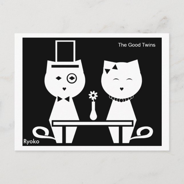 Carte postale Good Twins (Devant)