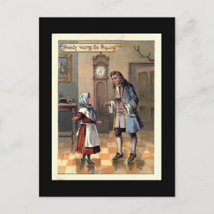 Carte Postale Goody met en garde l'écureuil