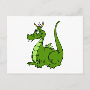 Carte Postale Goofy Green Dragon