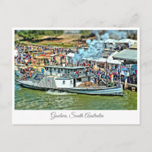 Carte Postale Goolwa Post Card - Festival des bateaux en bois