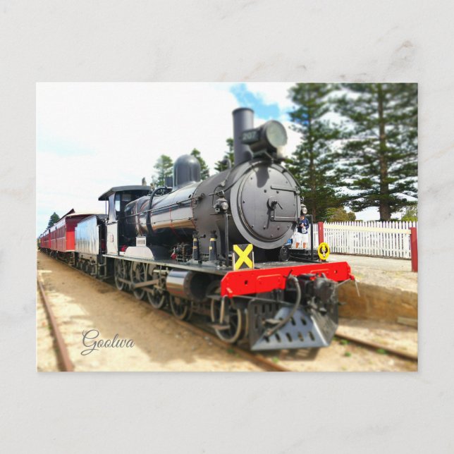Carte postale Goolwa - Ranger à vapeur (Devant)