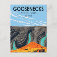 Goosenecks State Park Utah Vintage