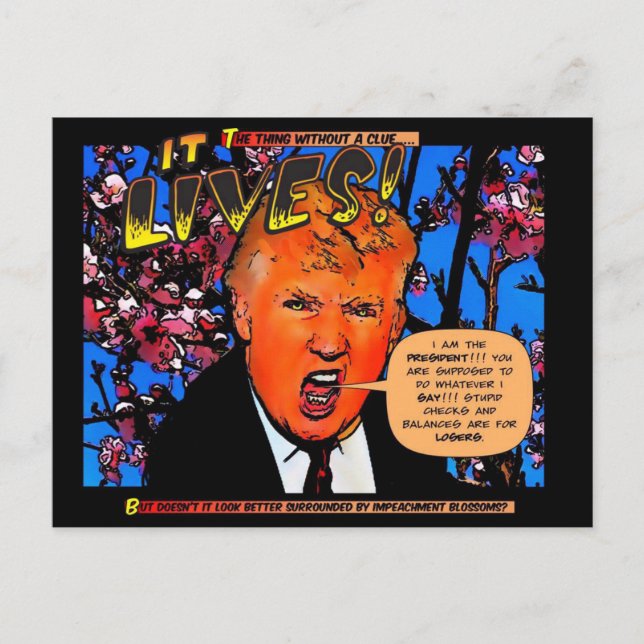 Carte Postale GOP et Blossoms (Devant)