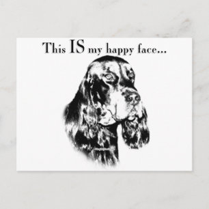 Carte Postale Gordon Happy Face
