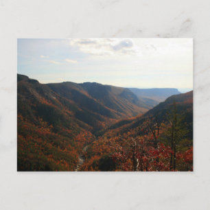 Carte Postale Gorge de Linville en automne, Caroline du Nord