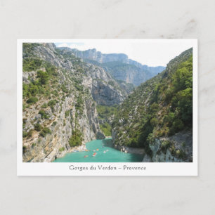 Carte Postale Gorge de Verdon