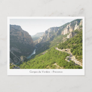 Carte Postale Gorges du Verdon, France