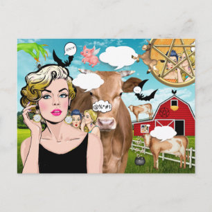Carte postale Gossips